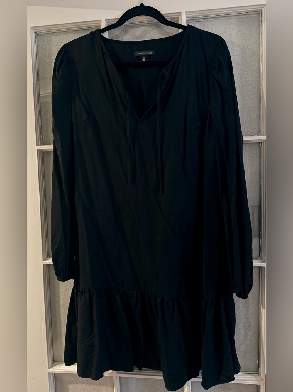 Saks Fifth Avenue Black Women's Midi Dress summer